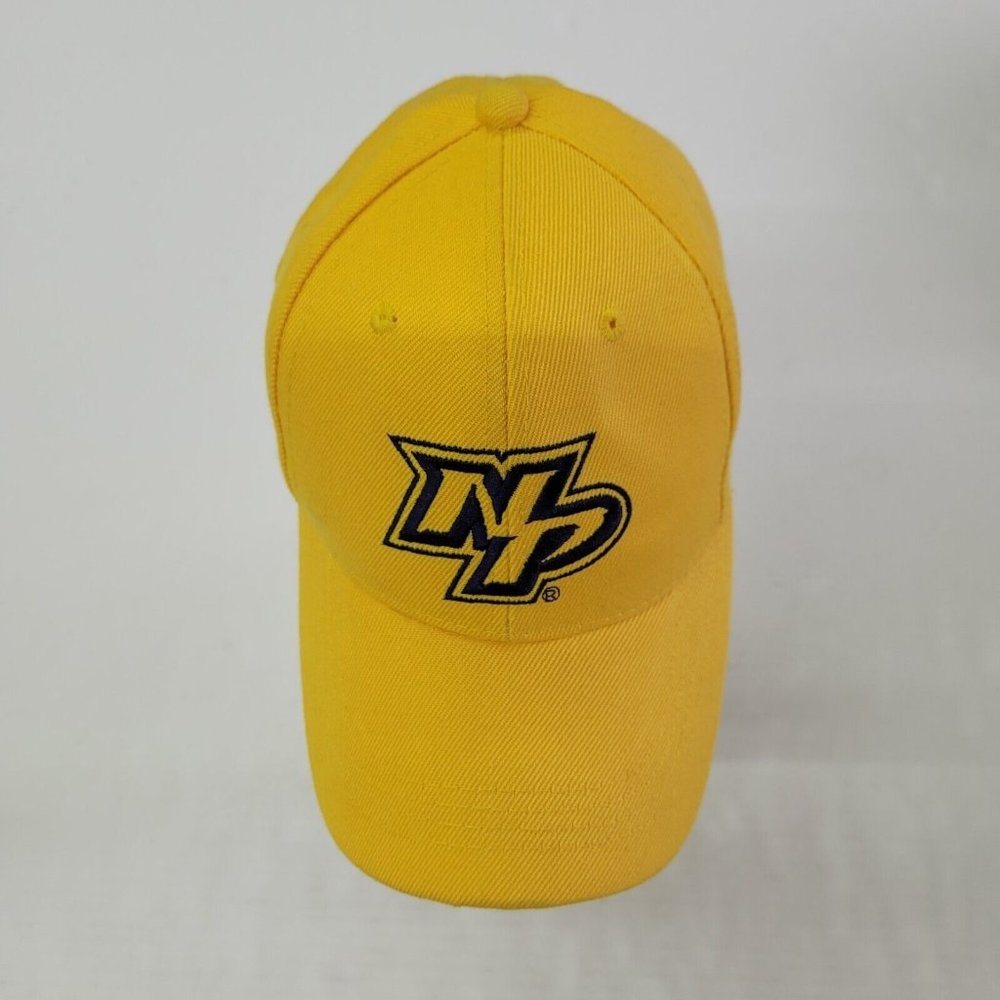 Nashville‎ Predators Hat Mens OS Adjustable Hook & Loop Ballcap Hockey Nissan